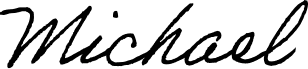 Michael Easter Signature