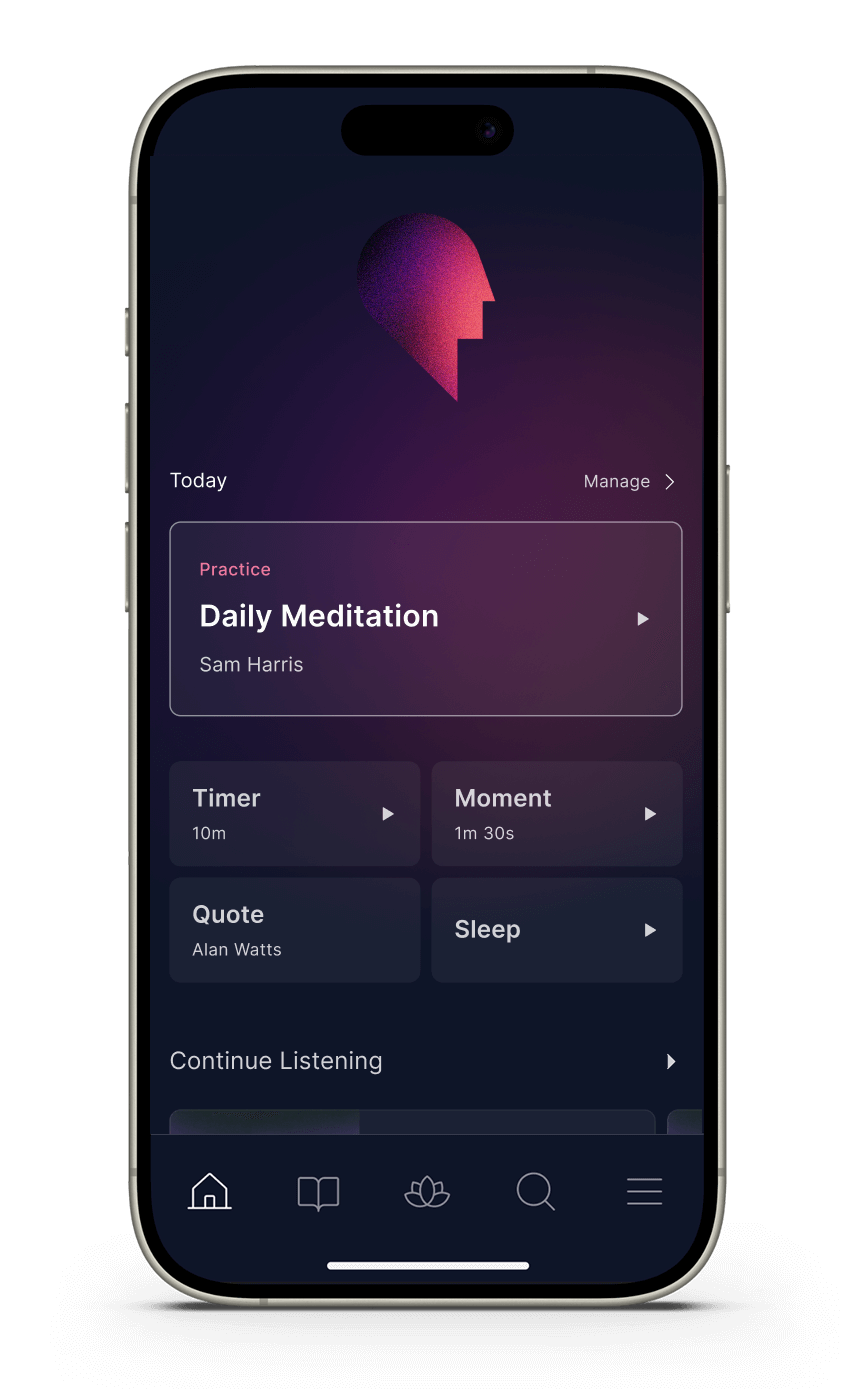 Daily meditation